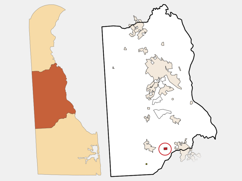 Houston locator map