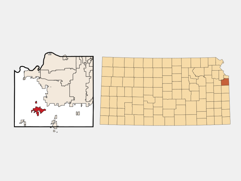City of Gardner locator map