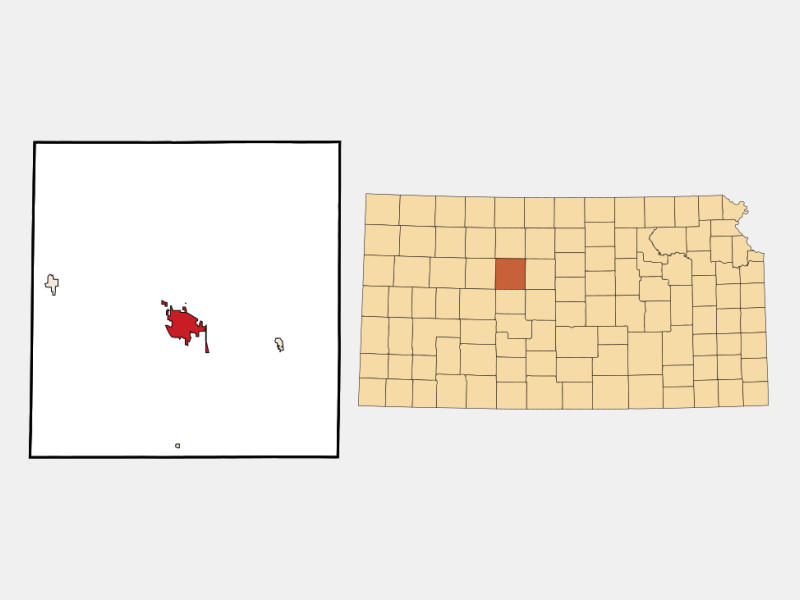 City of Hays locator map