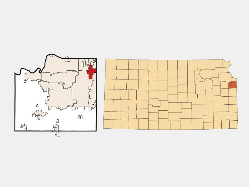 City of Prairie Village locator map