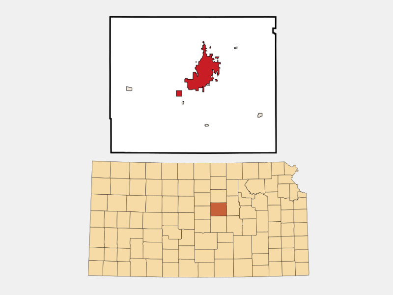 City of Salina locator map