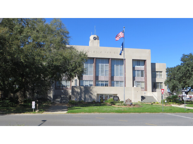 Crowley  Louisiana - Parish Courthouse Feb 2019