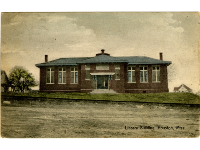 Houston  Mississippi Carnegie Library image