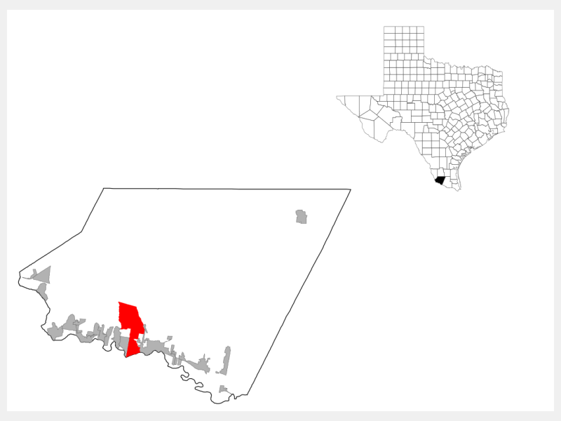 Los Villareales locator map