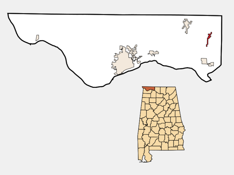 Anderson locator map