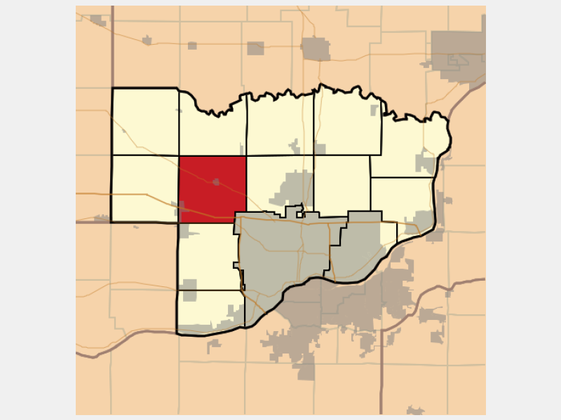 Hickory Grove locator map