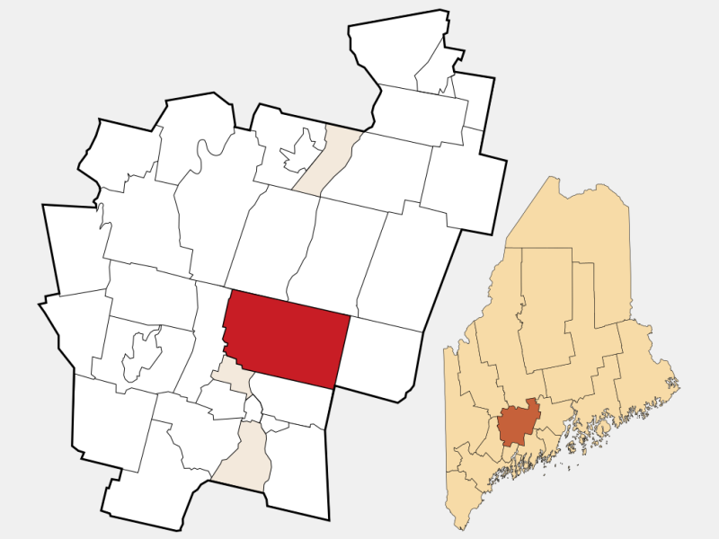 City of Augusta locator map