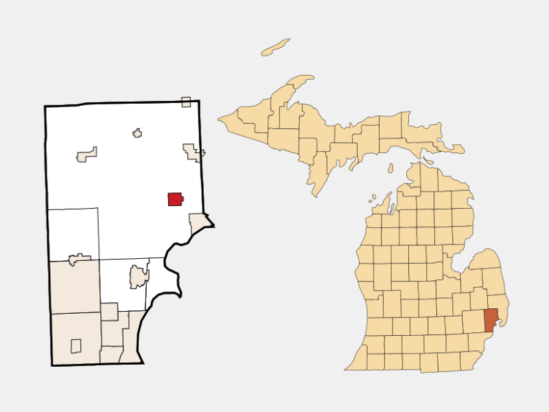 New Haven MI Geographic Facts Maps MapSof