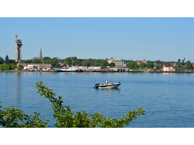 Soo Michigan skyline