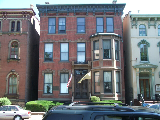 The office of the Governor of New Jersey  located in Trenton  across the street from the New Jersey Legislature image