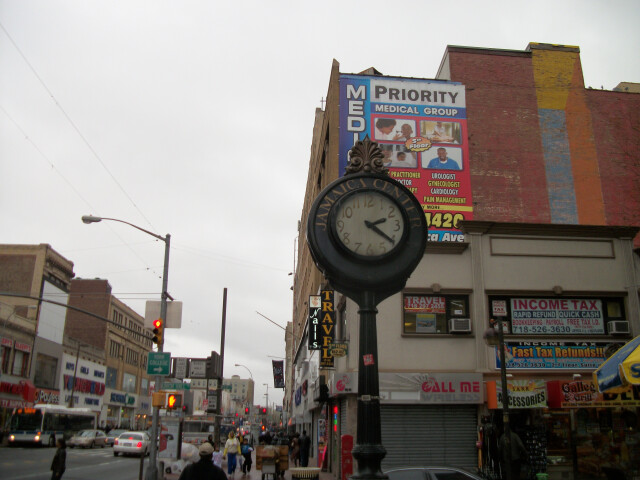 Jamaica 'Queens' Street Clock
