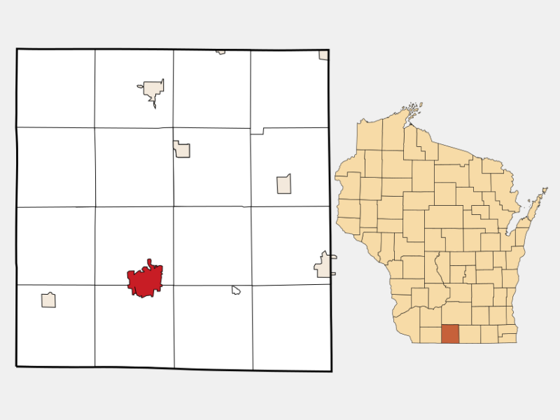 City of Monroe locator map
