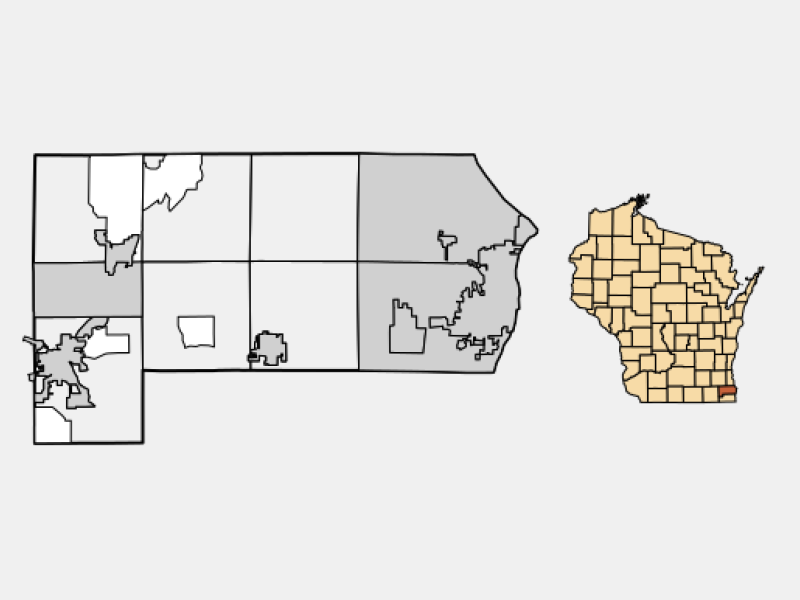 City of Racine locator map