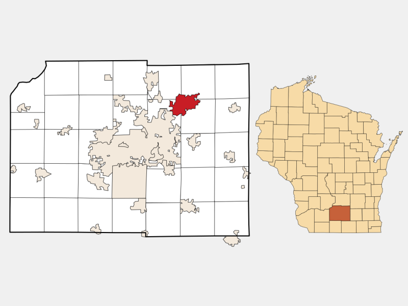 City of Sun Prairie locator map