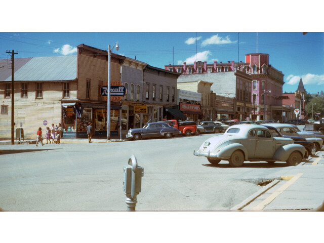 Leadville %26 the Hotel Vendome   Colorado   1950s   Kodachrome by Chalmers Butterfield