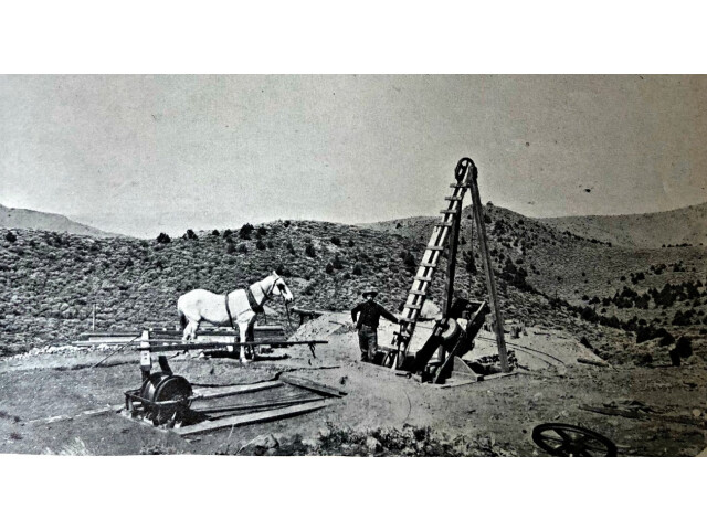 Horse-powered whim Como Nevada image