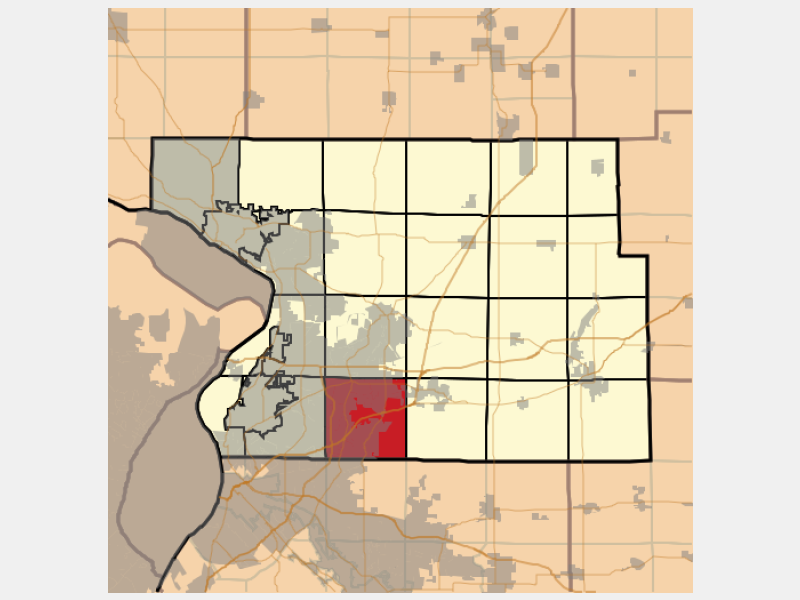 City of Collinsville locator map
