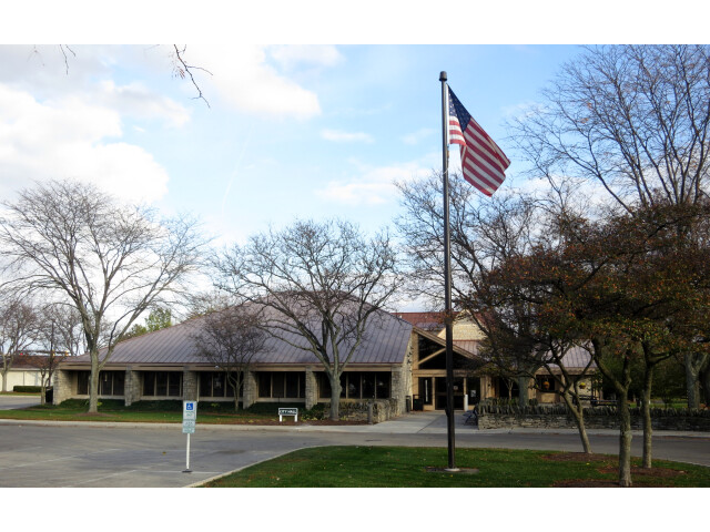 Dublin City Hall 'Dublin  Ohio' - from parking lot at 5200 Emerald Parkway image