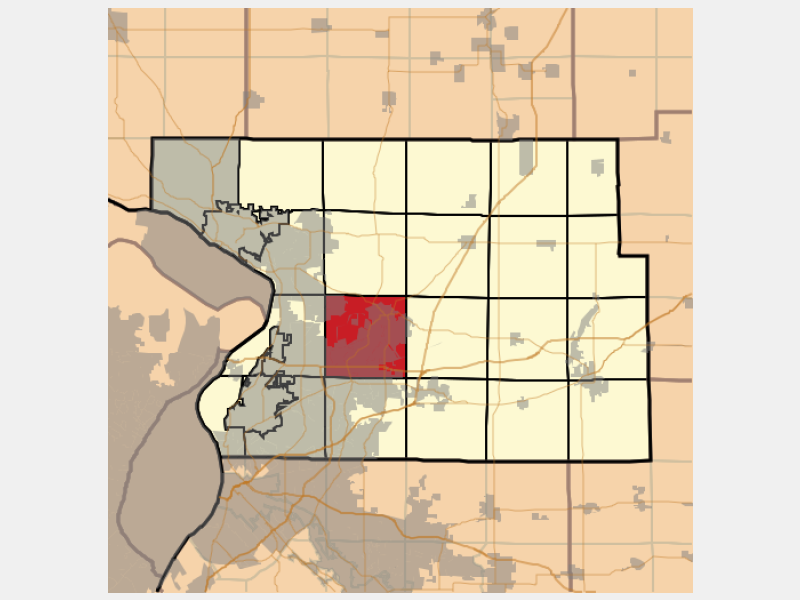 City of Edwardsville locator map