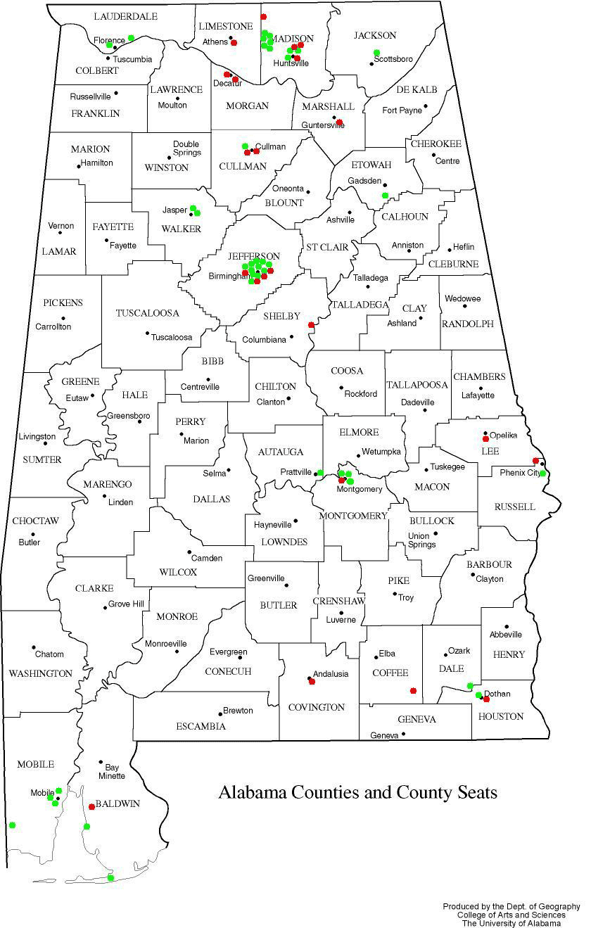 Alabama Counties