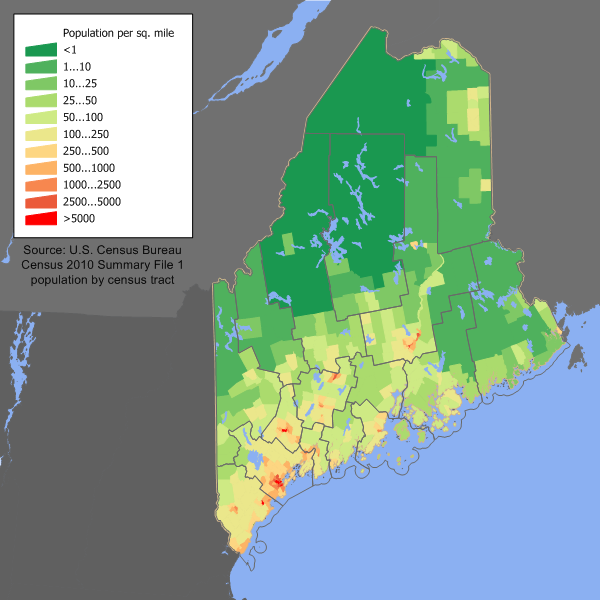 Maine Population Map (1)