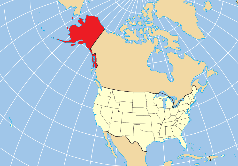 Alaska Location Map