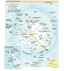Antarctica Political Map
