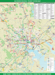 Baltimore Transport Map