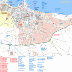 Bari Detailed City Map