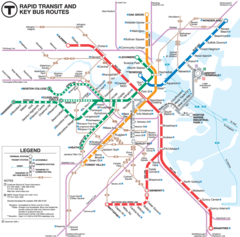 Boston Bus Connection Map