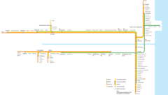 Dublin Metro Map (subway)