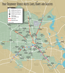 Houston Downtown Transport Map