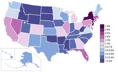 Jewish Population By Us States