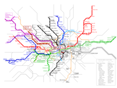 London Metro Map