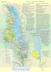 Malawi Catholic Dioceses Map