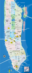 Manhattan Tourist Map