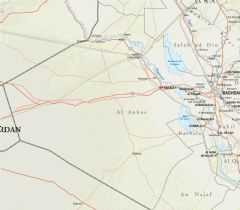 Map Of Western Iraq