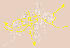Map of Arad