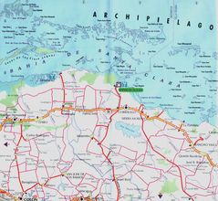 Map of Banos De Elguea Colon