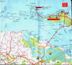 Map of Cayo Coco Y Guillermo