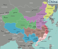 Map of China