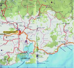Map of Guantanamo