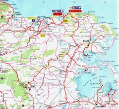 Map of Guardalavaca Banes