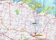 Map of Las Tunas Manati