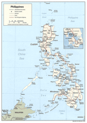 Map of Luzon