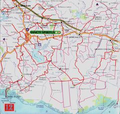 Map of Sancti Spiritus