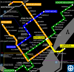 Monterrey Subway Map (metro)