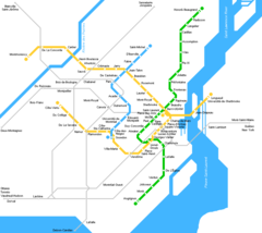 Montreal Metro Map