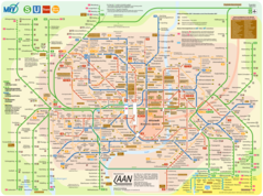 Munich Transport Map