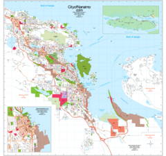 Nanaimo Detailed Map